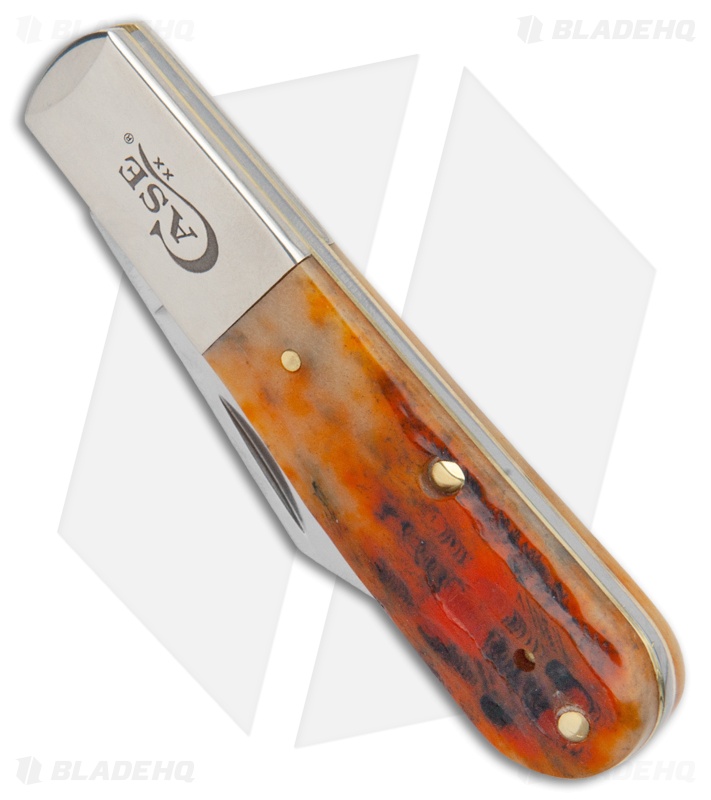 Case Knives Barlow Knife 3.4" Deep Canyon Autumn Jig Bone (61009 1/2 SS) 10981