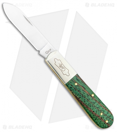 トップス NICENESS BARLOW Case Knives Barlow Traditional Knife - Green Zebrawood
