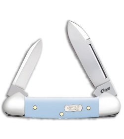 Case Baby Butterbean Knife 2.75" Blue Ice  Ichthus (42132 SS) 23383