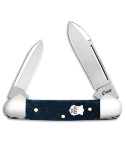 Case Knives Baby Butterbean Mediterranean Blue Smooth Bone (62132 SS) 11196