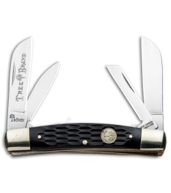 Boker Tree Brand Traditional Trapper 2 Blade Pocket Knife Yellow Bone  110731 : สำนักงานสิทธิประโยชน์ มหาวิทยาลัยรังสิต