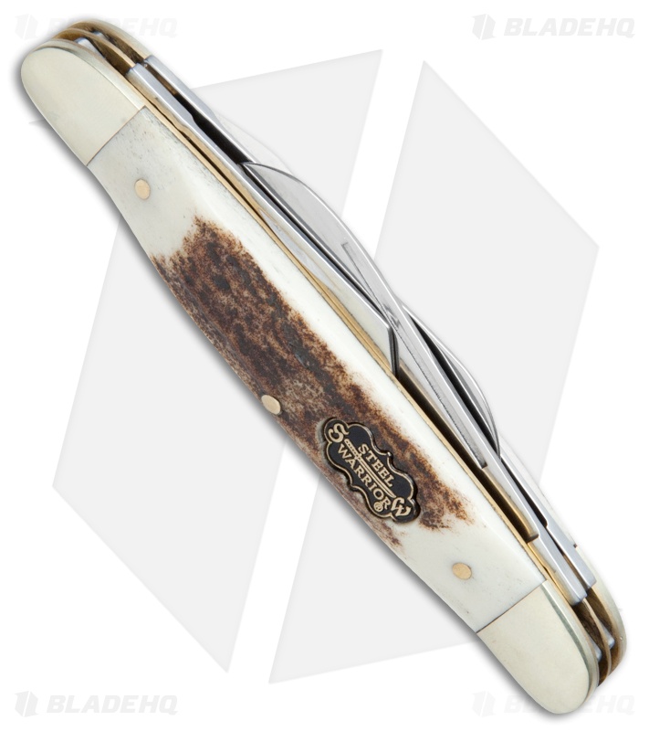 Frost Cutlery Bent Creek Congress Pocket Knife 3.5" Deer Stag