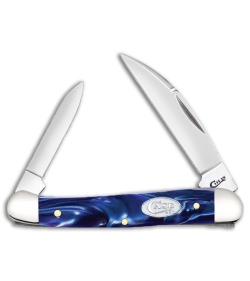 Case Mini Copperhead - Traditional Pocket Knife | Blue Pearl