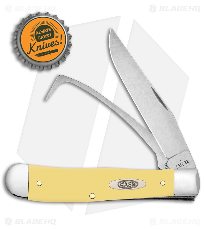 Case Knives Equestrian Knife Yellow Synthetic (3254HP SS) 80163