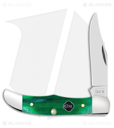 Case Pocket Hunter Knife 2.75" Clover Sawcut Bone (62165 SS)