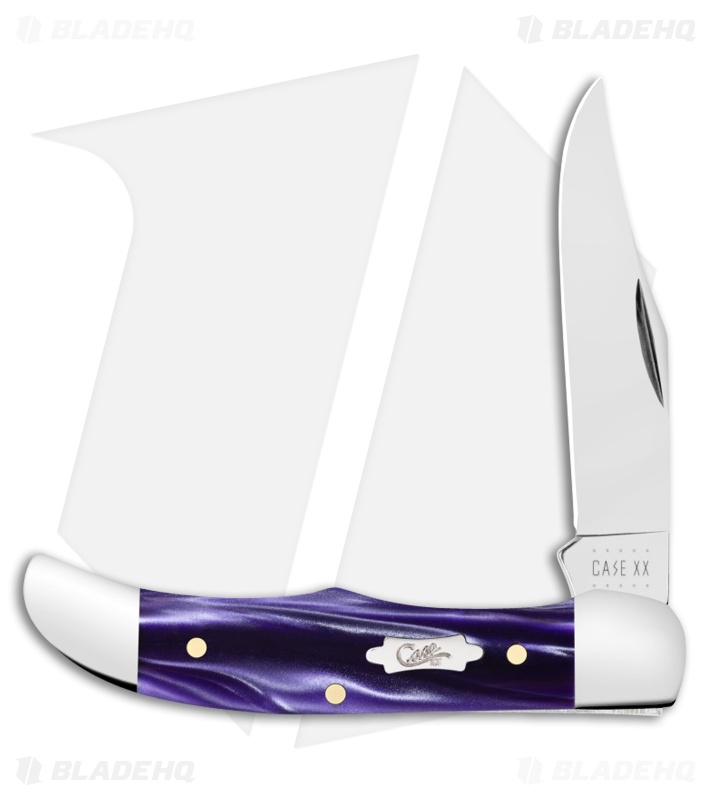Case Pocket Hunter Knife 2.75" Wicked Purple Kirinite (101165 SS)