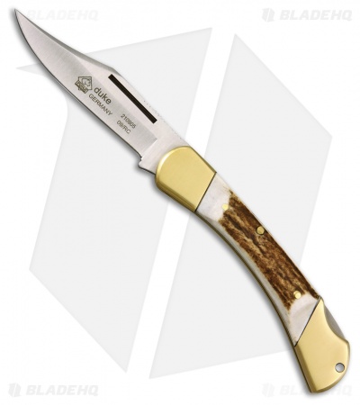 Puma Duke Lockback Folding Hunting Pocket Knife 4.25" Stag (210905)