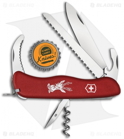 Victorinox Swiss Army Knife Hunter Red 08573