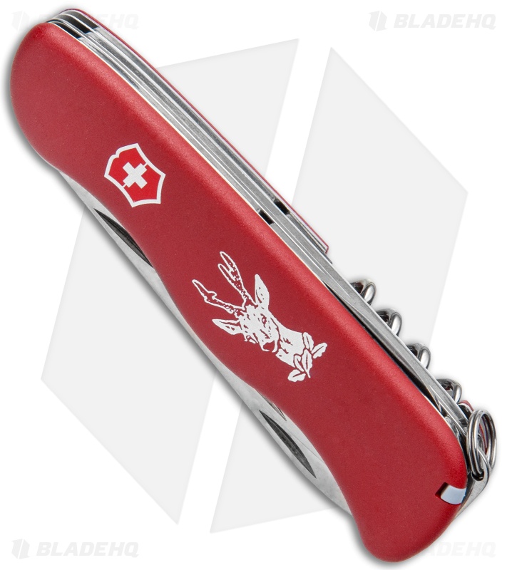 Victorinox Swiss Army Knife Hunter Red 08573 - Blade HQ