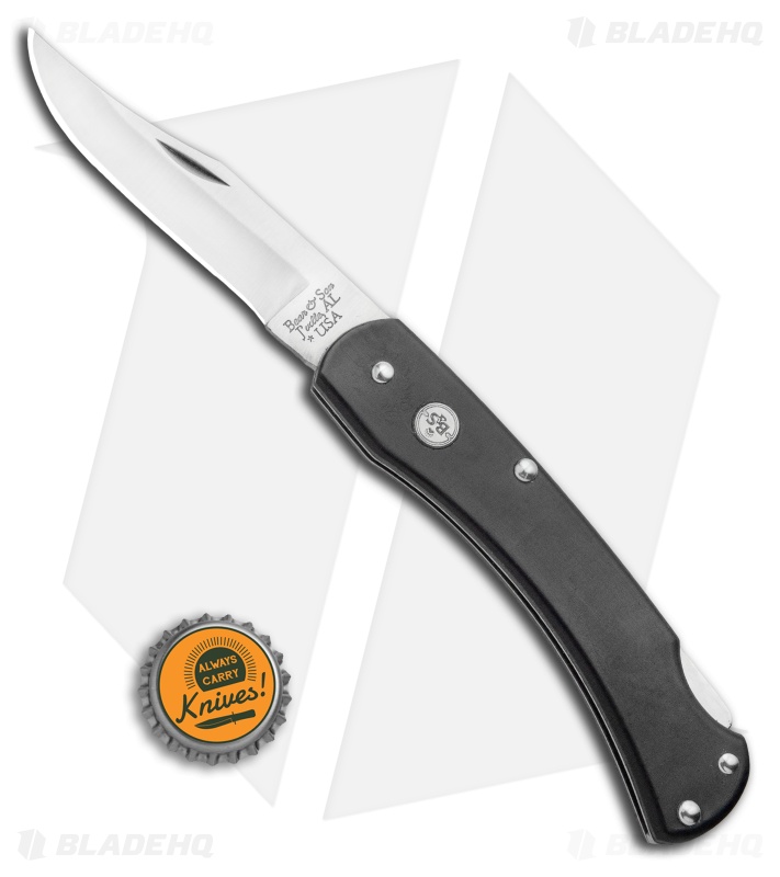 Bear and Son Delrin Lockback Knife (3.75" Satin) 397