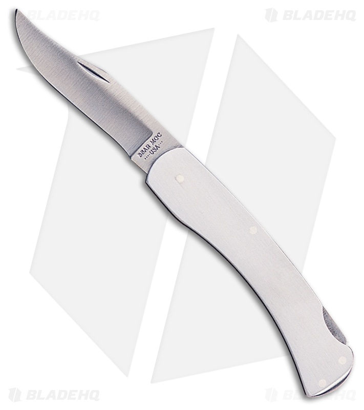 Bear & Son Executive Lockback Knife Stainless Steel (2.75