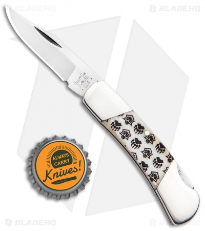 Bear & Son Lockback Knife White Bone (2.25" Satin) WBJB26