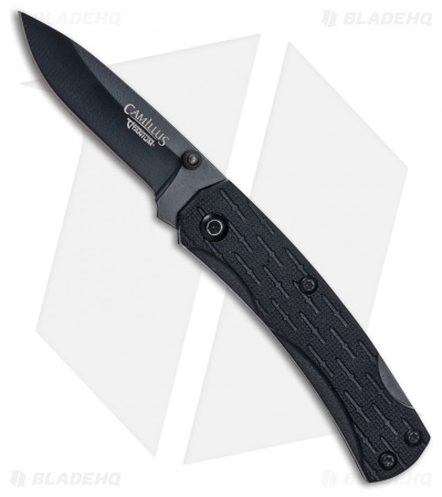 Camillus CamLite Mini Lockback Knife Black GFN (2