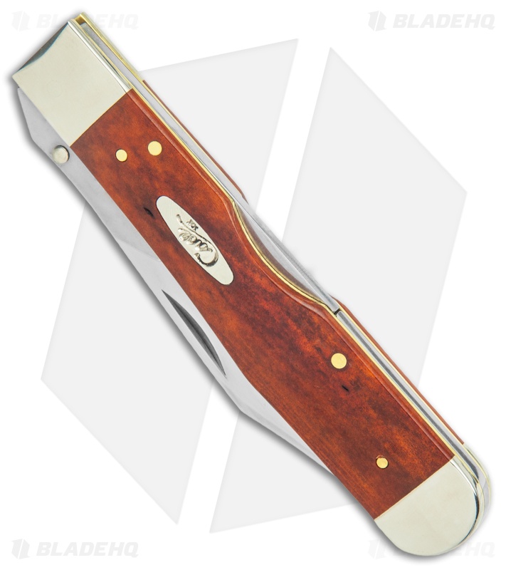 Case Cheetah Lockback Chestnut Bone Knife (3.25