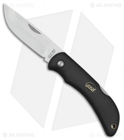 EKA Swede 10 Lockback Knife Black (3.5"Satin )