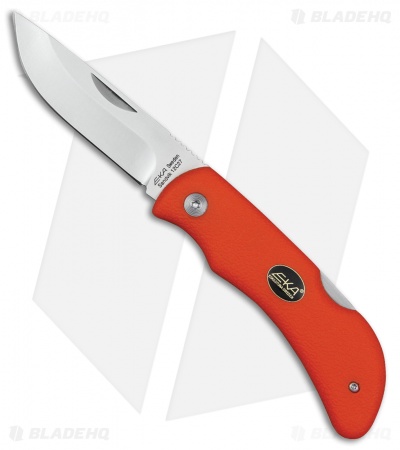 EKA Swede 8 Lock Back Knife Orange (3.15" Satin) 