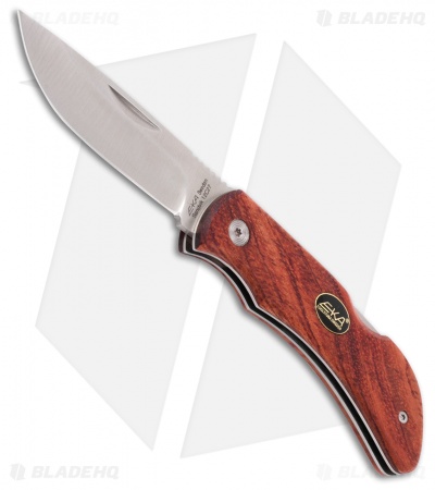 EKA Swede 8 Lock Back Knife Bubinga Wood (3.15" Satin) 