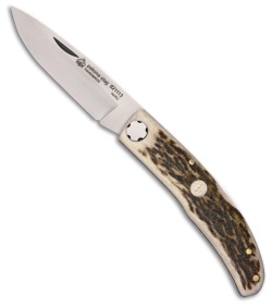 Puma IP Paloma Lockback Pocket Knife 4" Genuine Stag (821113)