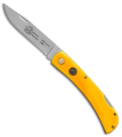 Puma SGB Lonestar Lockback Pocket Knife 3.625" Smooth Yellow Bone (6340035Y)