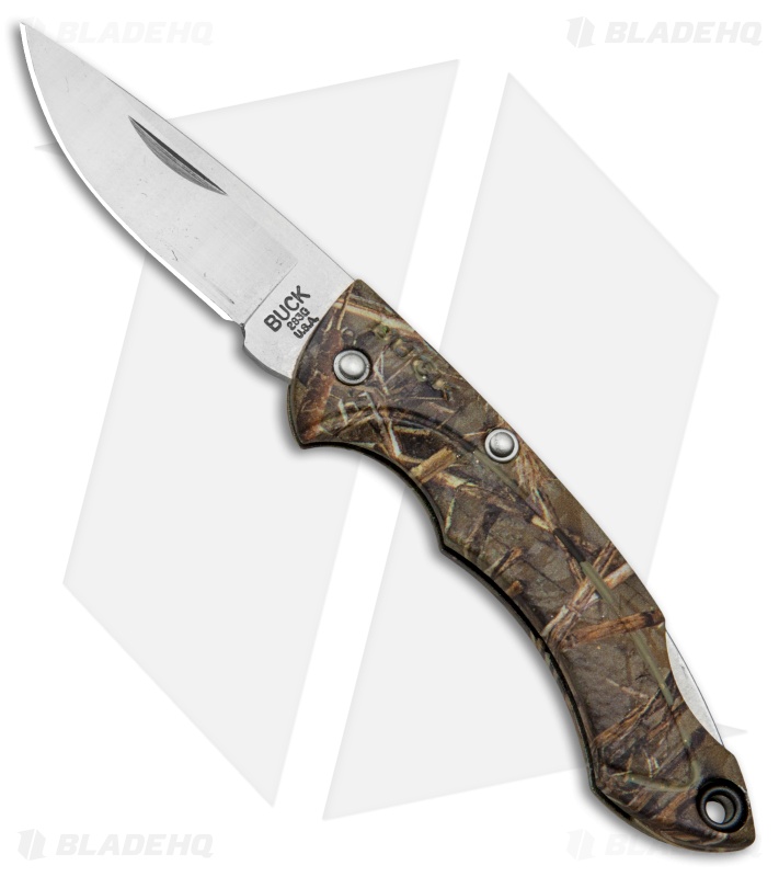Buck Nano Bantam Lockback Knife Muddy Water Camo (1.875" Satin) 0283CMS32