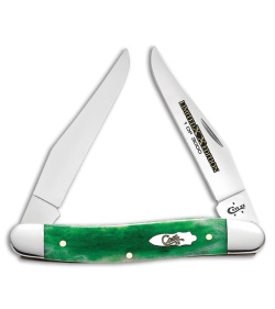 Case Limited XX Edition XXXIV Muskrat Knife 3.875" Bright Green Bone 11768