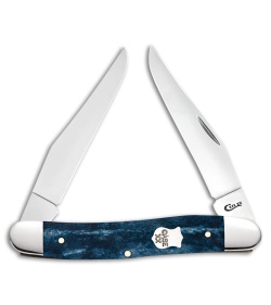 Case Muskrat Knife 3.875" Mediterranean Blue Bone (MUSKRAT SS) 11197