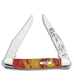 Case Premier Edition Muskrat Knife 3.875" Golden Ruby Corelon 9200GR