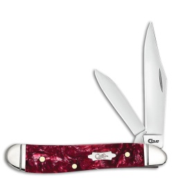 Case Peanut Pocket Knife 2.875" Burgundy Kirinite™ (10220 SS) 23183