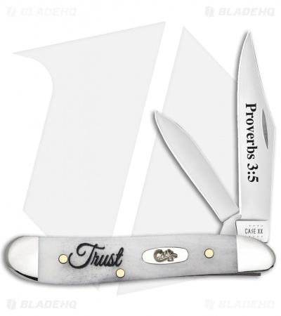 Case Peanut Embellished Smooth Natural Bone (6220 SS) 60867
