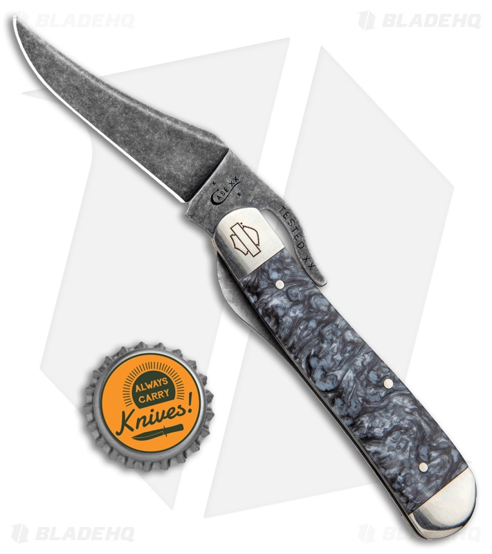 Case Russlock - Liner Lock Knife | Harley-Davidson Black | Blade HQ