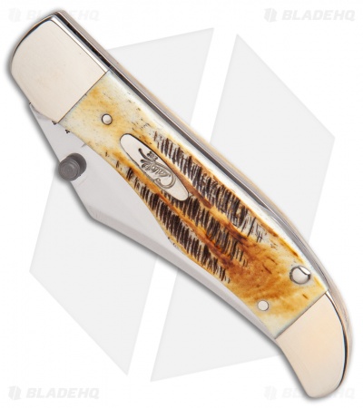 Case Kickstart Mid-Folding Hunter Assisted Knife Bone Stag (6.51265AC SS)