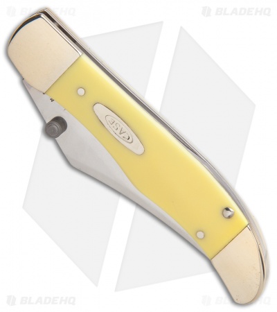 Case Kickstart Mid-Folding Hunter Assisted Knife Yellow (31265AC SS)