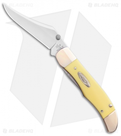 Case Kickstart Mid-Folding Hunter Assisted Knife Yellow (31265AC SS)