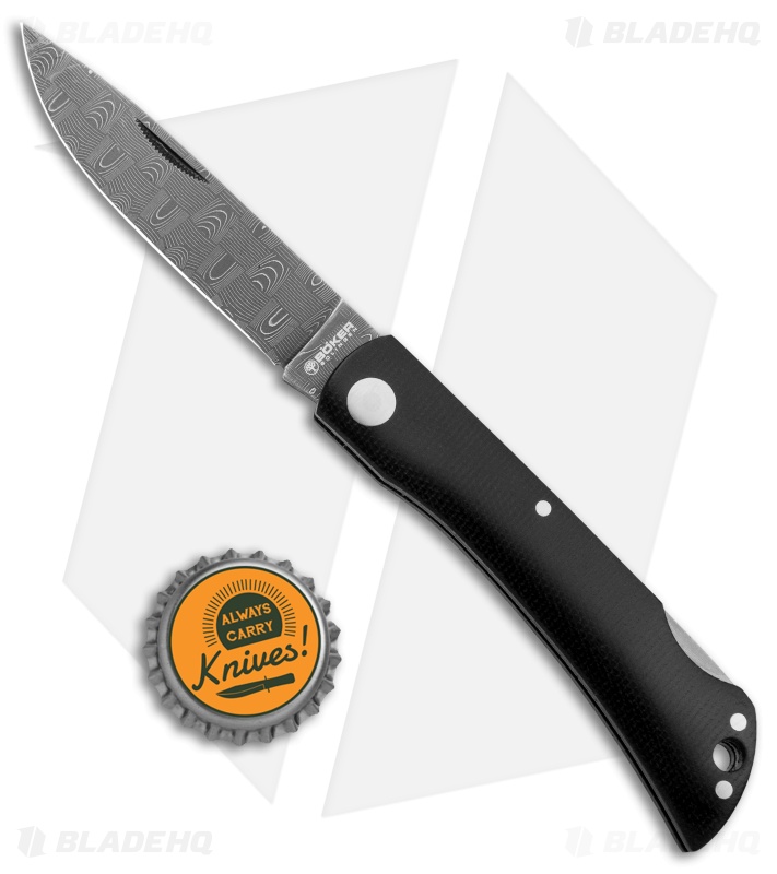 Boker Rangebuster Damascus LTD. Black Micarta (2.6" Damascus) 110914DAM