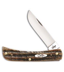 Case Cutlery Sodbuster Jr. Traditional Knife 3.625&quot; Bonestag (6.5137 SS) 65310 | 91640