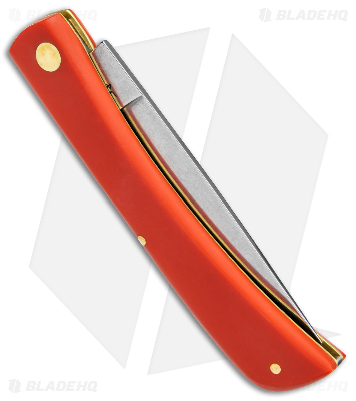 Case Sod Buster Knife 3.6" Red Synthetic American Workman (4138 CS)