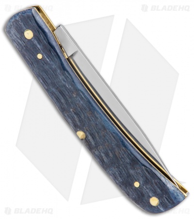 Case Sodbuster Jr. Knife 3.625" Grey Bone CV Crandall Jig (6137 CV) 58412
