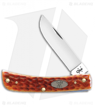 Case Sodbuster Jr. Knife 3.625" Jigged Whiskey Bone (6137CV) 23003
