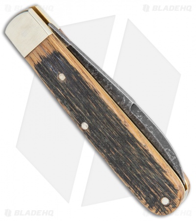 Boker Barlow Prime Pocket Knife Castle Wood (3.875" Acid Wash) 