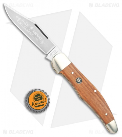 Boker Folding Hunter Lockback Knife Plumwood (4" Satin) 111013