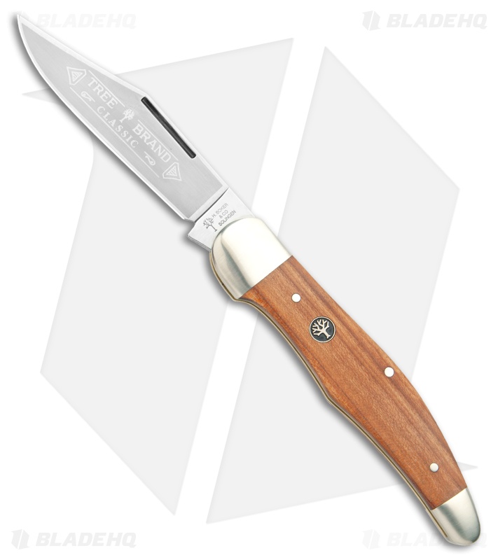 Boker Folding Hunter Lockback Knife Plumwood (4" Satin) 111013