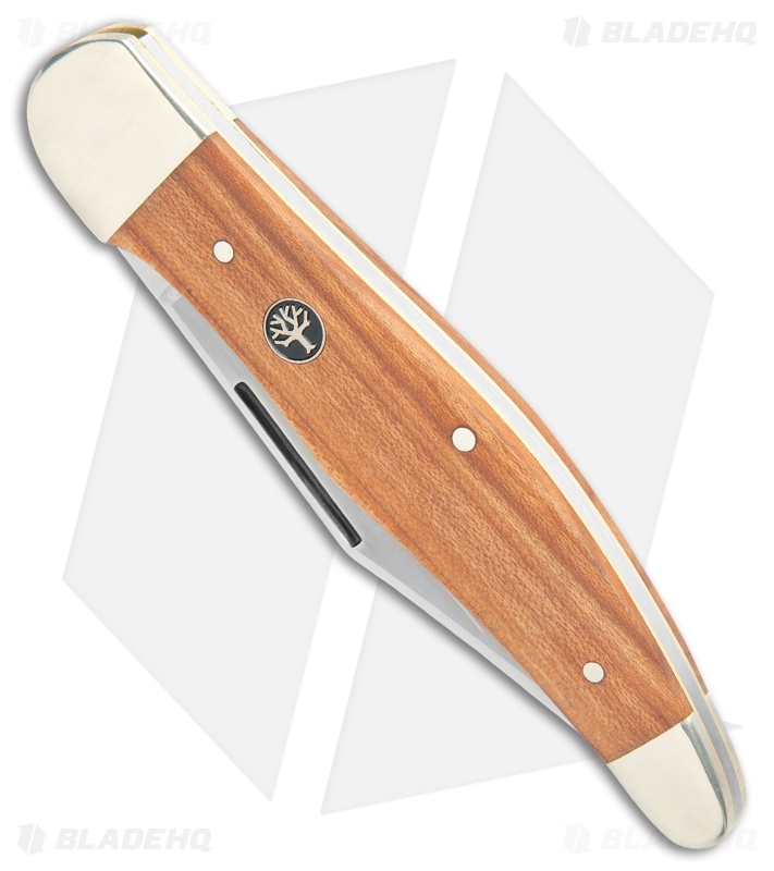 Boker Folding Hunter Lockback Knife Plumwood (4" Satin) 111013