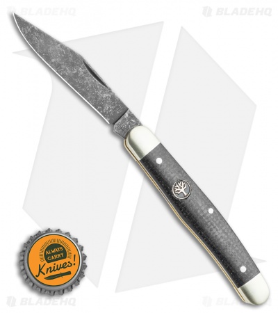 Boker Stockman Pocket Knife Jute Micarta (3" Black Stonewash) 114985
