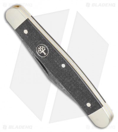 Boker Stockman Pocket Knife Jute Micarta (3" Black Stonewash) 114985
