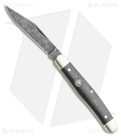 Boker Stockman Pocket Knife Jute Micarta (3" Black Stonewash) 114985