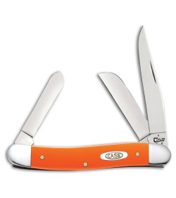 Case Cutlery Medium Stockman Traditional Knife 3.625" Orange (4318 SS) 80509 