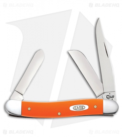 Case Cutlery Medium Stockman Traditional Knife 3.625" Orange (4318 SS) 80509 