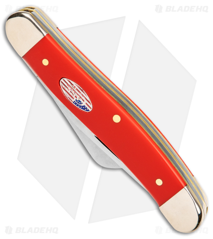 Case Medium Stockman Knife 3.6" American Workman Red Synthetic (4318 CS) 73931