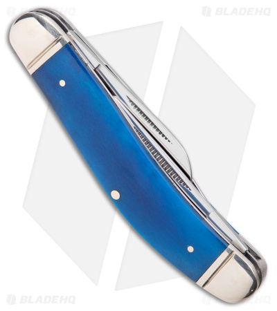 Cold Steel Gentleman's Stockman Slip Joint Knife Blue Bone (2.5" Satin)