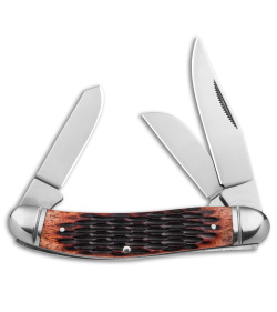 Cold Steel Gentleman's Stockman Slip Joint Knife Jigged Bone (2.5&quot; Satin) | 151551